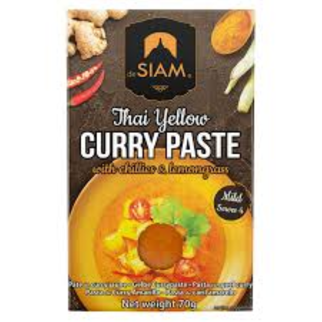 DESIAM YELLOW CURRY PASTE 70G